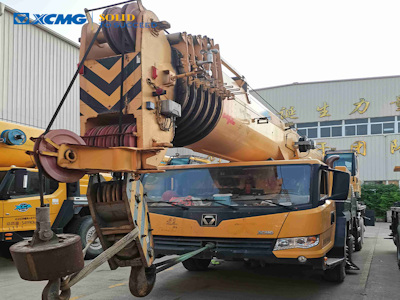 Xcmg 95 Тонн Подержанный Телескопический Автокран 2021 Год Подержанный Мобильный Кран Qy95k7c Цена