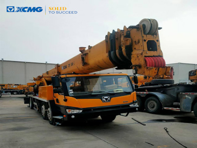 Xcmg Официальный Подержанный Qy70k-i Подъемник 70-тонный Мобильный Грузовой Кран Высокого Качества