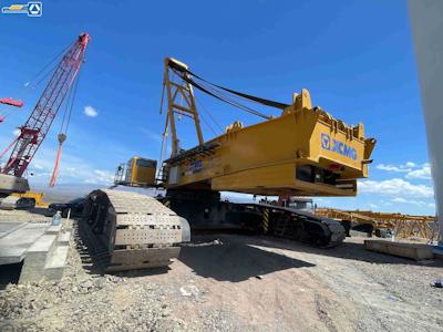 Xcmg Завод 1000 Тонн Б/у Xgc15000a Сверхмощный Подержанный Гусеничный Кран Подъемный Кран Прайс-лист